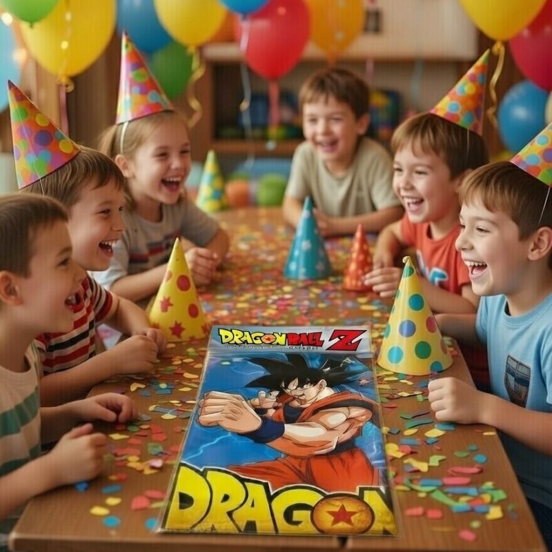 Pack Fiesta Dragon Ball Cumpleaños Para 12 Niños