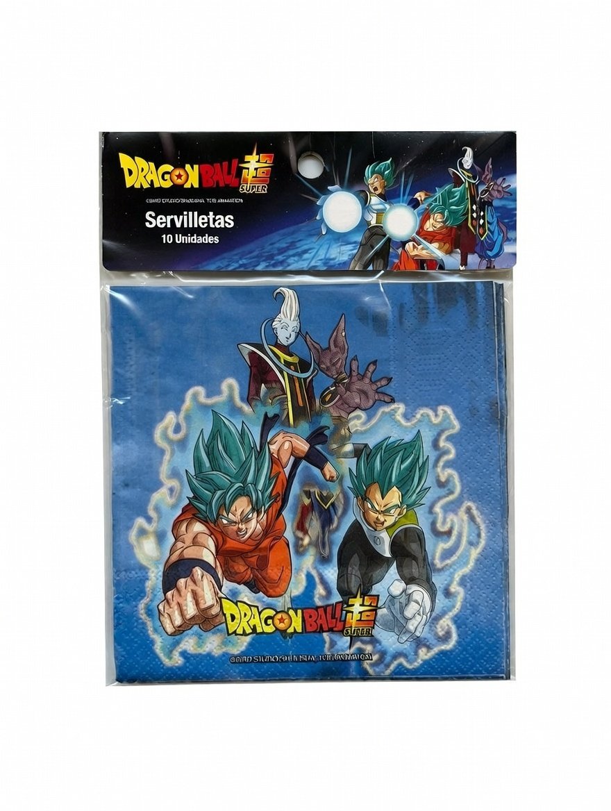 Pack Fiesta Dragon Ball Cumpleaños Para 12 Niños - Imagen 3