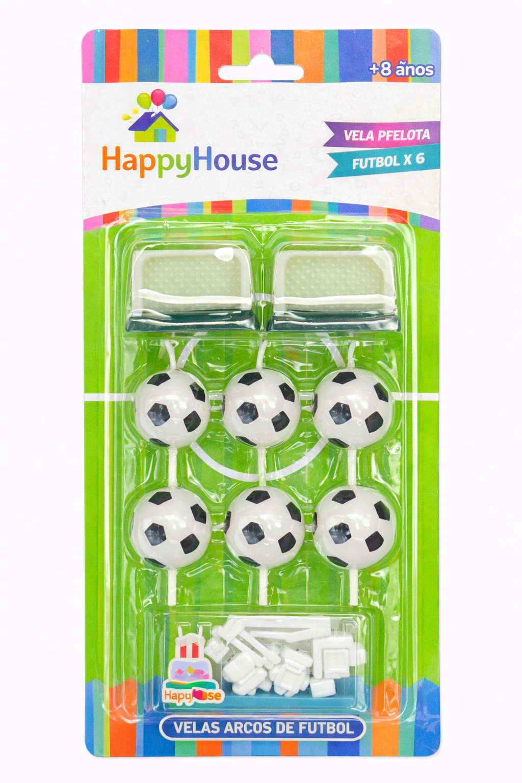 Vela Arcos y Pelotas de Fútbol