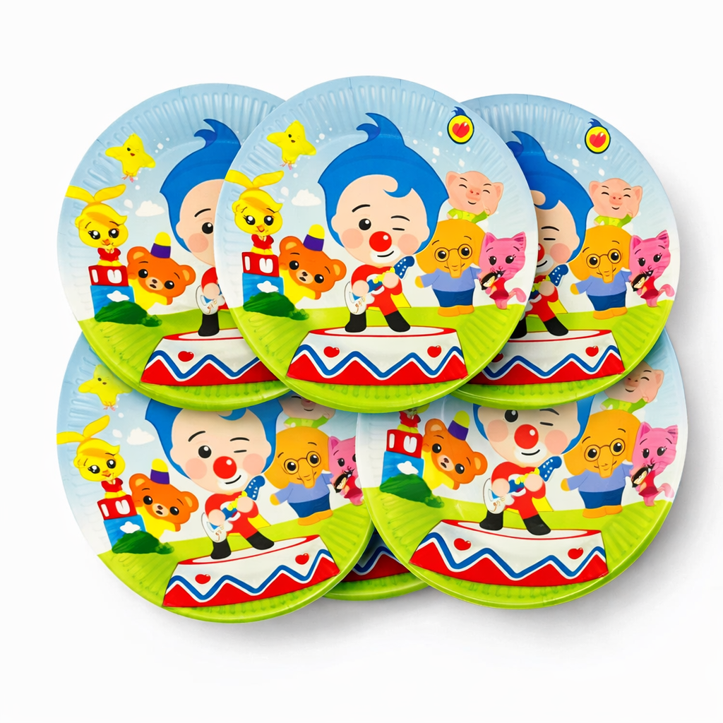 Kit Cumpleaños Fiesta Infantil Plim Plim 20 Personas - Imagen 6