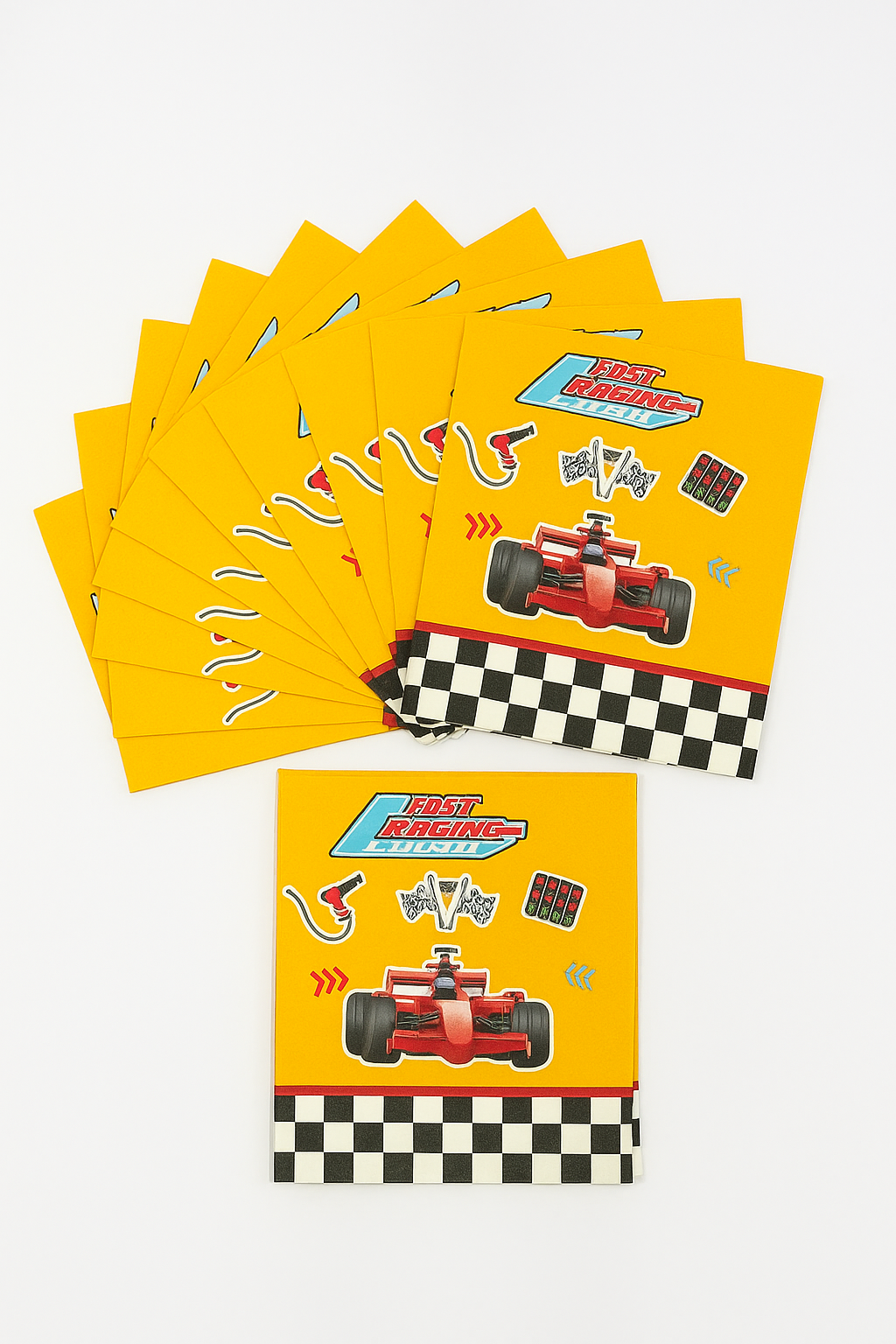 Kit Fiesta Infantil Temática Autos 20 Personas Decoración - Imagen 7